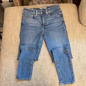 Signature by Levi Strauss Light Blue high- Rise Skinny Jeans